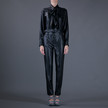 DVF Naples Lacquer Trouser / Black