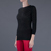 Hoss Intropia Long Sleeve Knit / Black