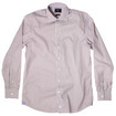 Hackett Border Stripe Shirt / White