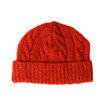 Oliver Spencer Chunky Cable Hat / Red