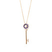 Aamaya by Priyanka Key Necklace / Rose Gold
