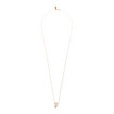 Aamaya by Priyanka Skull Necklace / Rose Gold
