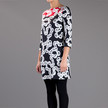 DVF Ruri Chain Dress / Black