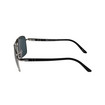 Persol Steel Sunglasses / Black & Silver