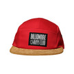 Billionaire Boys Club Logo 5 Panel Cap / Red