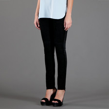 Joseph Leather/Suede Legging / Black