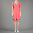Joseph Claire Eyelet Dress / Coral