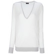 Joseph V-Neck Cashair Knit / Ecru