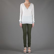 Joseph V-Neck Cashair Knit / Ecru