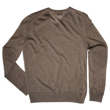 McQ Military V-Neck Knit / Beige