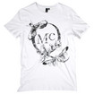 McQ Skeleton Fly T-Shirt / White