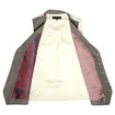 Holland Esquire Hairline Check Waistcoat / Beige