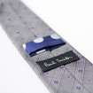 Paul Smith Accessories Flower Check Tie / Black