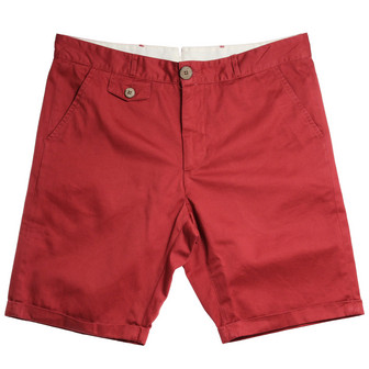 Oliver Spencer Skinny Shorts / Red