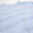 Oliver Spencer Moss Stripe Crew / Sky Blue