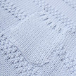 Oliver Spencer Moss Stripe Crew / Sky Blue