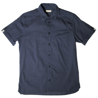 Folk Grant Shirt / Navy