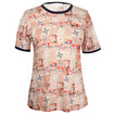 Etoile Isabel Marant Fiona Print T-Shirt / Red