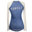 Etoile Isabel Marant Reed Long Sleeve Top / Blue