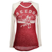 Etoile Isabel Marant Reed Long Sleeve Top / Burgundy