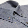 Brooklyn We Go Hard Denimes Shirt / Blue