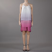 Acne Satya Degrade Dress / Cherry