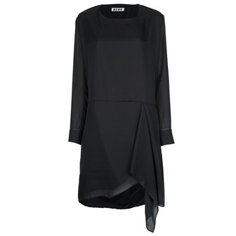 Acne Adelle Tape Dress / Black
