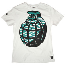 Trainerspotter Tiger Grenade T-Shirt / White
