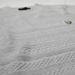 Lyle & Scott Textured Stripe Knit / Light Grey