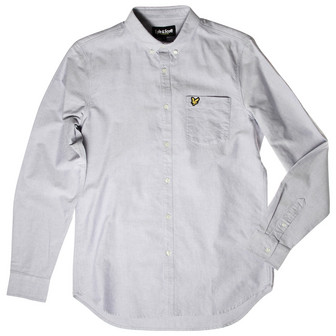 Lyle & Scott Oxford Shirt / Storm