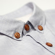 Lyle & Scott SS Slub Shirt / Storm