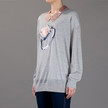Markus Lupfer Diamond Ring Knit / Grey