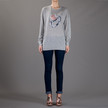 Markus Lupfer Diamond Ring Knit / Grey