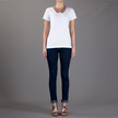 Markus Lupfer Sequin Collar Tee / White