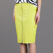 By Malene Birger Eldiuna Leather Skirt / Yellow