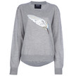 Markus Lupfer Feather Sequin Knit / Grey