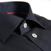 Eton Shirts Plain Slim Shirt / Navy