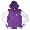 Billionaire Boys Club Spectrum Varisty Jacket / Purple