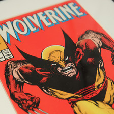 Wolverine Comic Book Framed