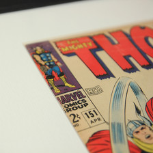 Thor Comic Book Framed