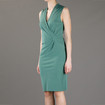 Hoss Intropia Sleeveless Fitted Dress / Aloe