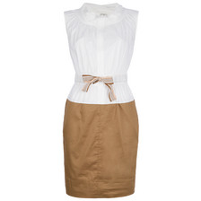 Hoss Intropia Two Tone Dress / Tobacco