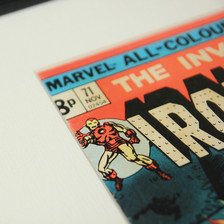 Iron Man Comic Framed