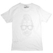 Sugarskull Glasses Skull T-Shirt / White