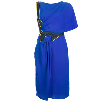 Hoss Intropia Silk Dress / Ink