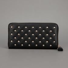Anya Hindmarch Joss Velvet Calf Purse / Black