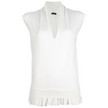 Joseph Drape Top / White