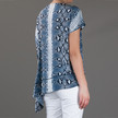 Joseph Ines Snake Blouse / Blue