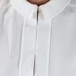 Victoria Beckham Denim Petersham Shirt / Ivory